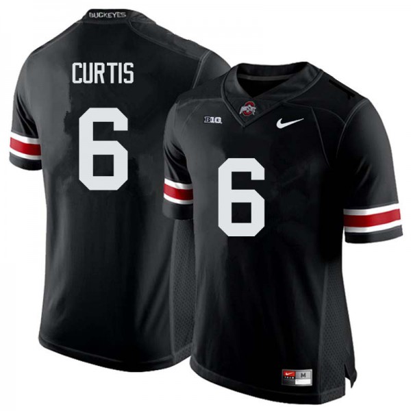 Ohio State Buckeyes #6 Kory Curtis Men Stitched Jersey Black OSU2318
